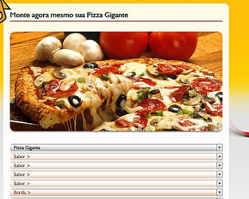 Criação e Desenvolvimento de site para o Bunga Bunga Pizzas e Lanches