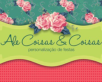 Cartão de Visita para Ale Coisas & Coisas
