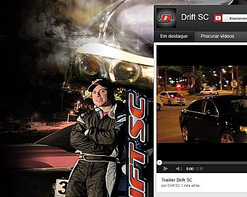 Personalização do canal do Youtube para o Drift SC Personalização do canal do Youtube para o Drift SC