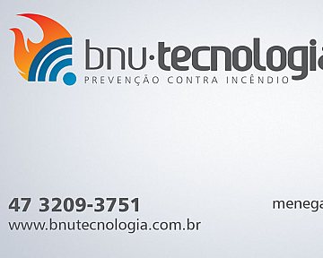 Cartão de Visita para Bnu Tecnologia