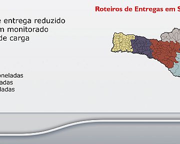 Criação de folder para Ter Logística Criação de folder para Ter Logística