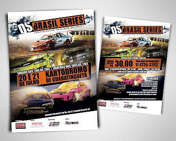 Criação de Flyer para equipe Drift Show