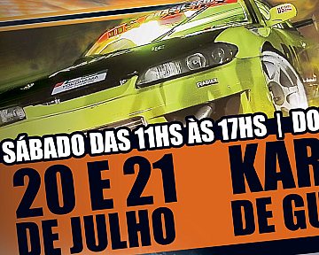 Criação de Flyer para equipe Drift Show
