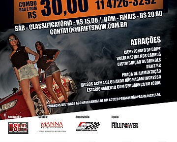 Criação de E-mail Marketing para equipe Drift Show