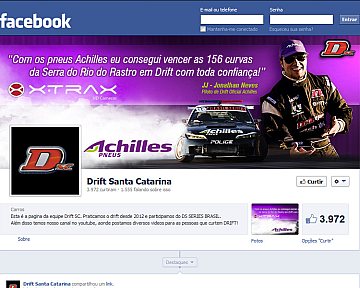 Criação de cover top para facebook, para Drift Sc Criação de cover top para facebook, para Drift Sc