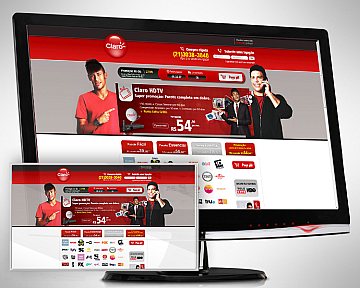 Landing page queroclaro.com para Nova Contact