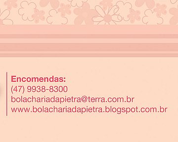 Criação de Cartão de Visita para Bolacharia da Pietra Criação de Cartão de Visita para Bolacharia da Pietra