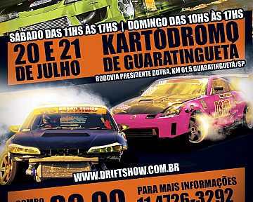 Criação de E-mail Marketing para equipe Drift Show