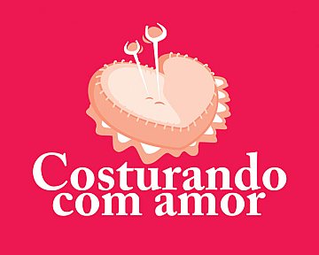 Cartão de Visita para Costurando com Amor Artesanatos Cartão de Visita para Costurando com Amor Artesanatos
