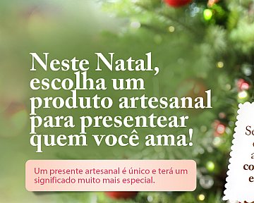 Criação de E-mail Marketing para Costurando com Amor Artesanatos - Tema Natalino