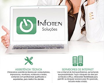 Criação de e-mail marketing Institucional para Infoten Soluções