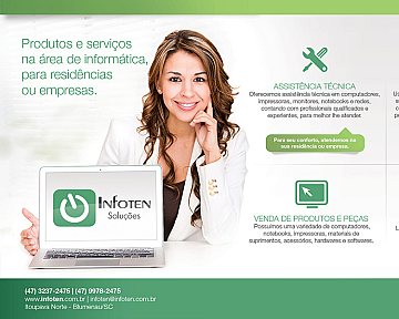 Criação de anúncio para facebook Institucional, para Infoten Soluções