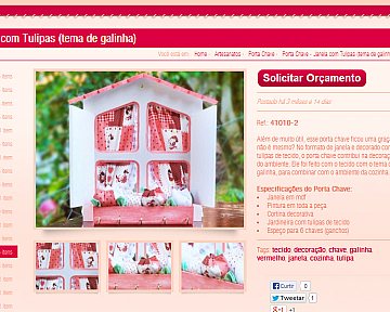 Criação e desenvolvimento de site para Costurando com Amor