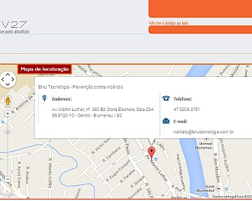 Criação e desenvolvimento de site para Bnu Tecnologia
