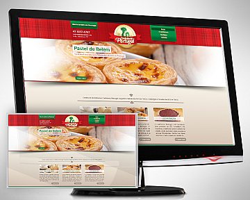 Criação e desenvolvimento de site para Confeitaria Portugal Criação e desenvolvimento de site para Confeitaria Portugal