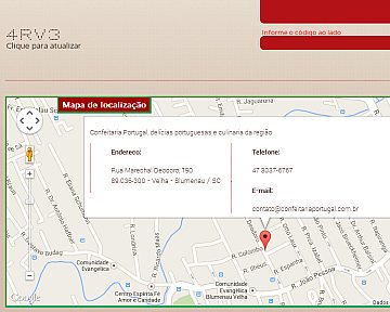 Criação e desenvolvimento de site para Confeitaria Portugal Criação e desenvolvimento de site para Confeitaria Portugal