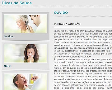 Criação e desenvolvimento de site para Tobias Torres - Otorrinolaringologia