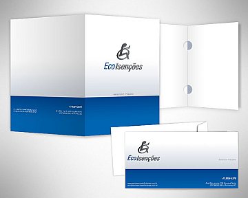 Criação de papelaria para Eco Isenções