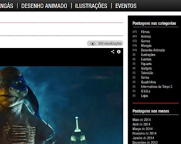 Desenvolvimento de novo site para Tokyo 3 - Canal de Animes Desenvolvimento de novo site para Tokyo 3 - Canal de Animes
