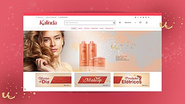 Criação de E-commerce para Kalinda