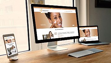 Criação e desenvolvimento de site com CMS para Andrezza Aquino