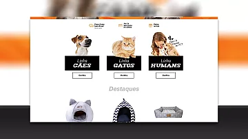 Criação de E-commerce para Acapulco Pet com a Plataforma Tray Criação de E-commerce para Acapulco Pet com a Plataforma Tray