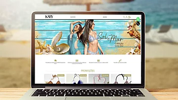 Criação de E-commerce para Kary - Biquínis e Lingeries com a Plataforma Tray