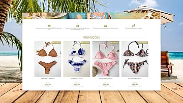Criação de E-commerce para Kary - Biquínis e Lingeries com a Plataforma Tray