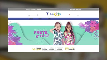 Criação de E-commerce para Finekids com a Plataforma Tray Criação de E-commerce para Finekids com a Plataforma Tray