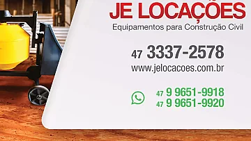 Outdoor JE Locações institucional 2022 Outdoor JE Locações institucional 2022