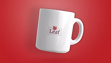 Criação de marca para Leaf Papéis