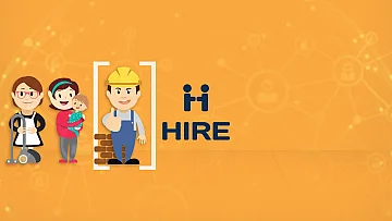 Criação de Marca para Hire