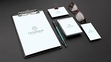 Criação de marca para Ortohaus