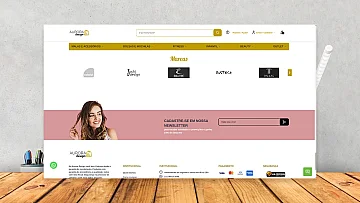 Criação de E-commerce para Aurora Design com a Plataforma Tray