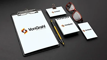 Criação de marca para VonGrahl Sistemas Criação de marca para VonGrahl Sistemas