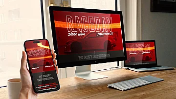 Criação de Landing Page de conversão para evento BC Drift Experience Criação de Landing Page de conversão para evento BC Drift Experience