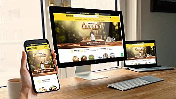 Novo layout do E-commerce da loja AB Araújo, usando tema 2.0 customizado pela agência, para Plataforma Tray Novo layout do E-commerce da loja AB Araújo, usando tema 2.0 customizado pela agência, para Plataforma Tray