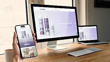 Criação de layout exclusivo para E-commerce da loja Animedic, usando tema customizado pela agência, para Shopify