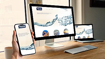 Criação de Landing Page para Vexim - Comércio e Representações