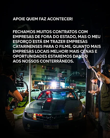 Criação de arte para carrossel de instagram para filme Descontrole- Jonathan Neves