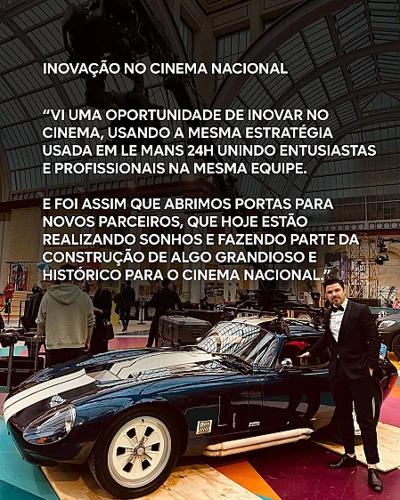 Criação de arte para carrossel de instagram para filme Descontrole- Jonathan Neves