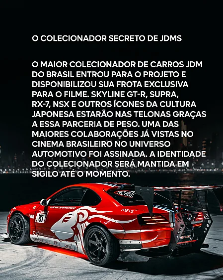 Criação de arte para carrossel de instagram para filme Descontrole- Jonathan Neves