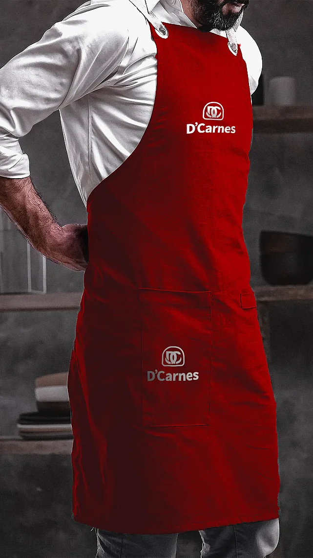 Criação de Marca para D’Carnes Criação de Marca para D’Carnes